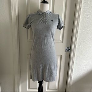 Gray Catch Surf Collared Dress